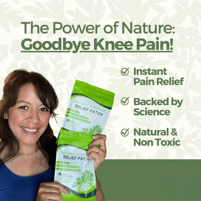 HealPatch™ - Natural Knee Pain Relief Patches 🌿🦵