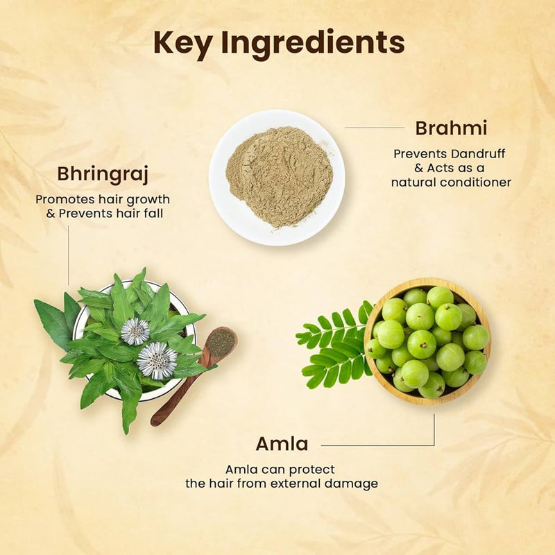 Jamalgota™ - Ayurvedic Hair Growth Powder 🌱✨ (Buy 1 Get 1 Free🔥🔥)