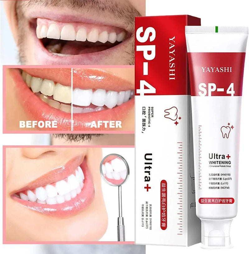 BrightenUp™ - SP-4 Ultra+ Teeth Whitening Toothpaste ✨🦷 (Buy 1 Get 1 Free 🔥🔥)