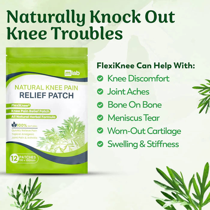 HealPatch™ - Natural Knee Pain Relief Patches 🌿🦵