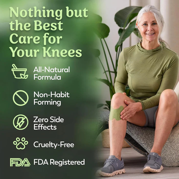 HealPatch™ - Natural Knee Pain Relief Patches 🌿🦵